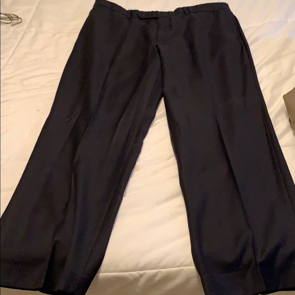 Nautica Navy Blue Dress Pants 36 x 30